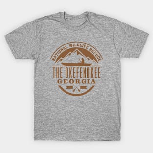 Canoe Okefenokee Georgia T-Shirt